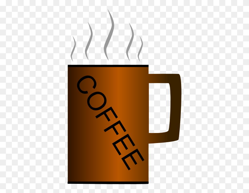 384x593 Taza De Café Caliente Cliparts De Descarga - Café Caliente Clipart