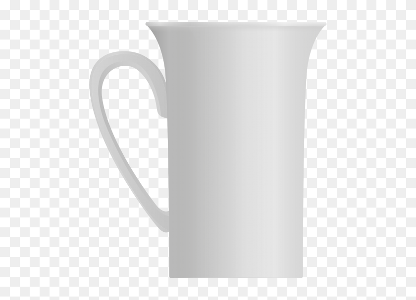 500x547 Coffee Mug Vector Png Transparent Image - Coffee Cup Vector PNG