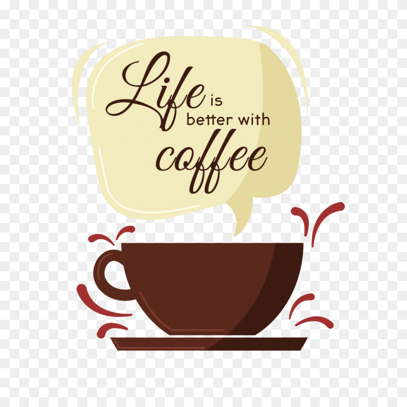 1024x1024 Coffee Png Free Vector Vector, Clipart - Coffee PNG