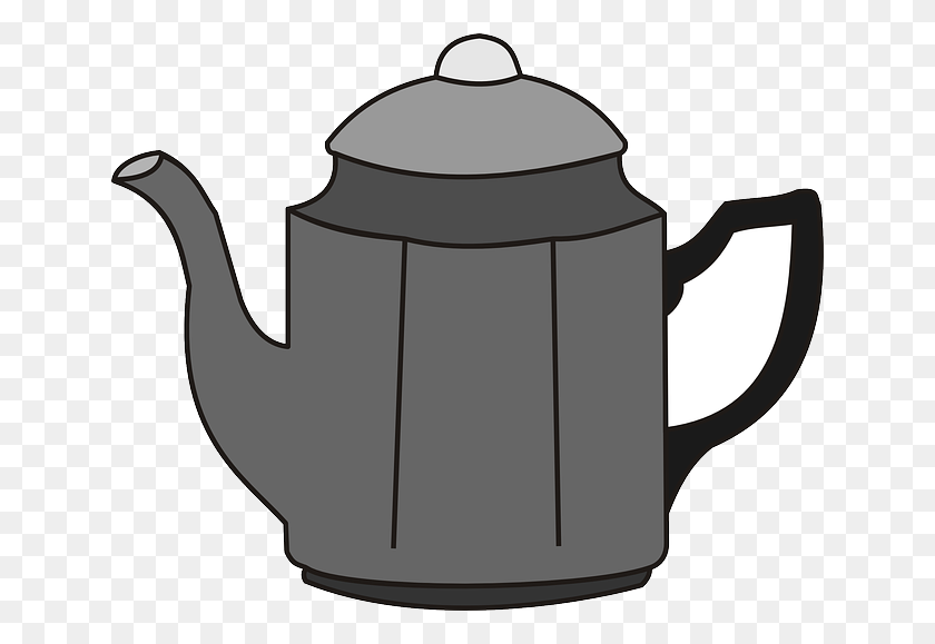640x519 Coffee Pot Clip Art Png Free Pik - Pot PNG