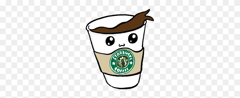 241x285 Coffee Starbuckscoffee Kawaii Freetoedit - Starbucks Coffee Clipart