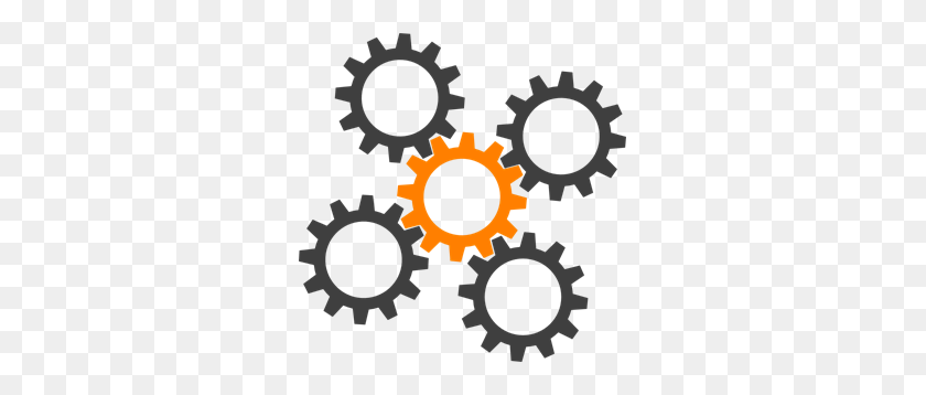 297x298 Cog Png Clip Arts For Web - Cogs PNG