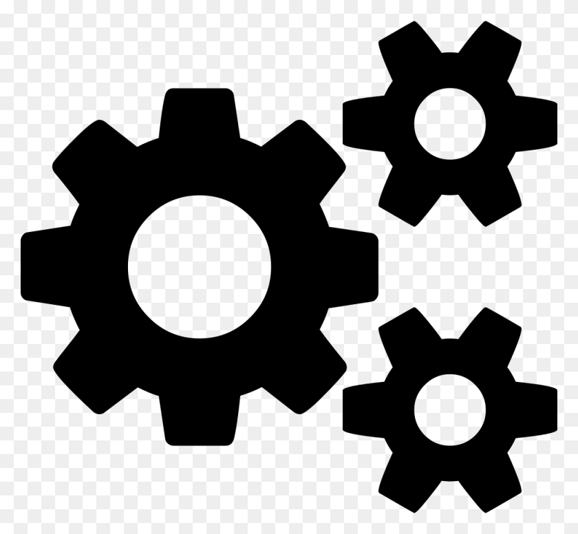 980x900 Cogs Png Icon Free Download - Cogs PNG