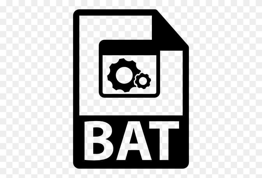 512x512 Cogwheels, Bat Format, Bat, Bat Symbol, Cogwheel, Interface - Bat Symbol PNG