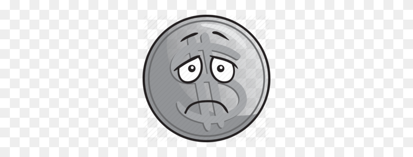 260x260 Coin Clipart - 25 Cents Clipart