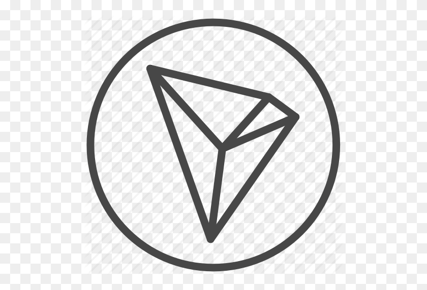 512x512 Coin, Cryptocurrency, Currency, Digital, Tron, Trx Icon - Tron PNG