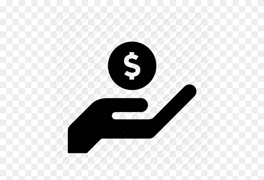 512x512 Coin, Dollar, Hand, Monetize, Money, Save Money Icon - Money Icon PNG