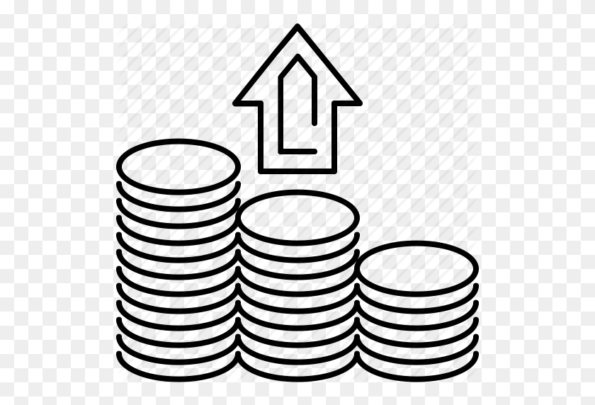 512x512 Coins, Export, Finance, Give, Money, Stacks Icon - Stacks Of Money PNG