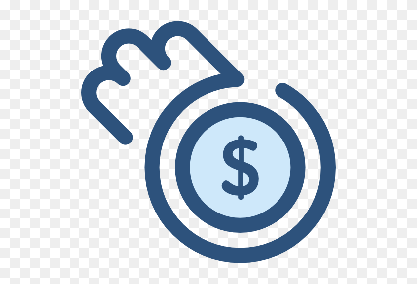 512x512 Coins Icon - Money Stack PNG