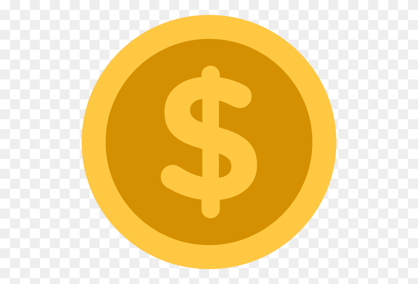 512x512 Coins Money Png Image, Coins Png Pictures Download - Gold Coin PNG