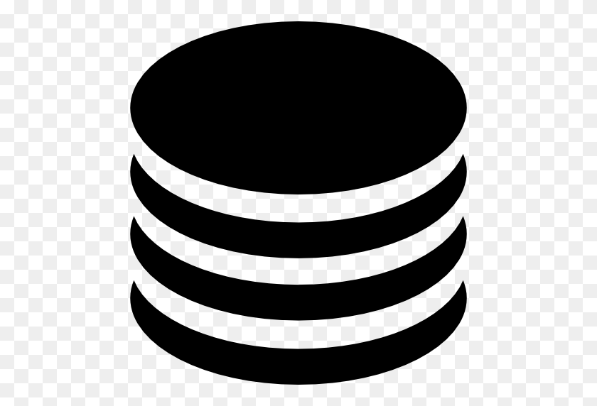 512x512 Coins, Stack, Money, Database Icon - Money Stack PNG