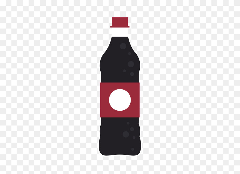 439x550 Значок Кока-Колы Фаст-Фуд Дизайн - Бутылка Кока-Колы Клипарт