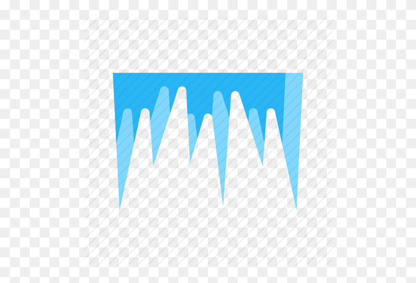 512x512 Cold, Ice, Icicle, Icicles, Snow, White, Winter Icon - Icicle PNG