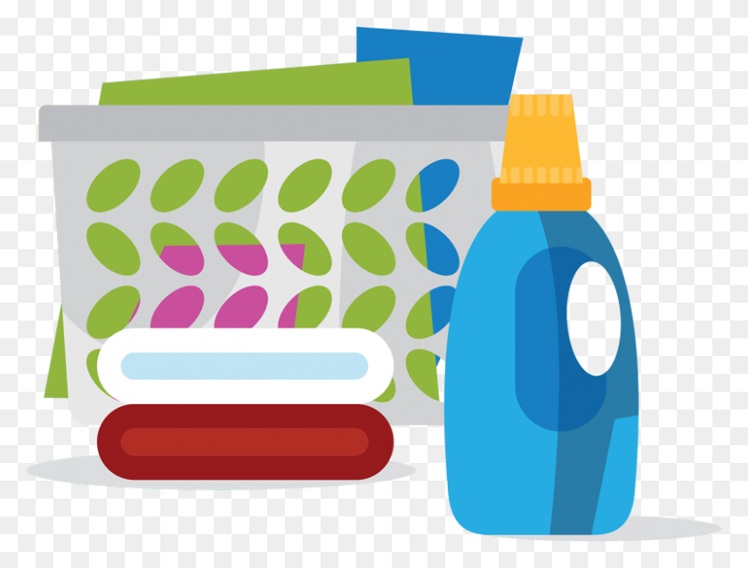 800x593 Cold Water Saves - Laundry Basket PNG