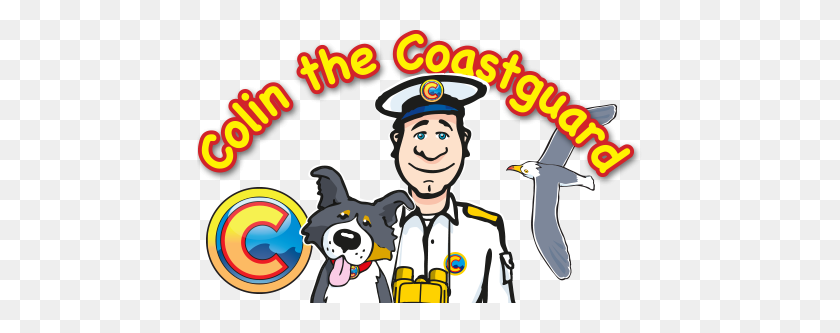 445x273 Colin The Coastguard - Coast Guard Clipart