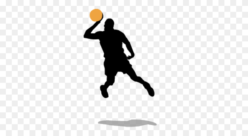 275x400 Collection Of Basketball Silhouette Clip Art Download Them - Basketball With Flames Clipart