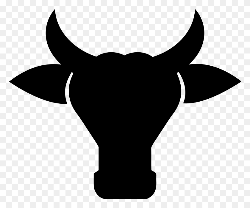 2298x1888 Collection Of Cow Face Silhouette Download Them And Try To Solve - Cow Face Clipart Black And White