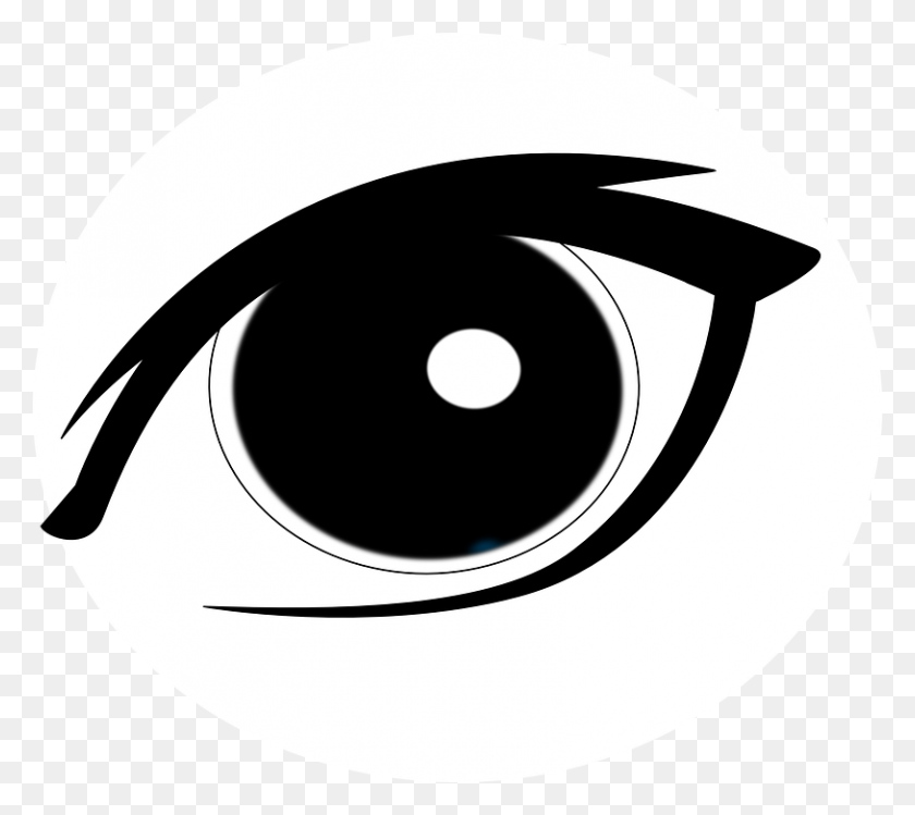 814x720 Collection Of Eye Silhouette Vector Download Them And Try To Solve - Third Eye Clipart