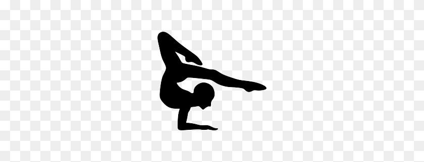 263x262 Collection Of Gymnast Silhouette Clip Art Download Them And Try - Boy Gymnastics Clipart
