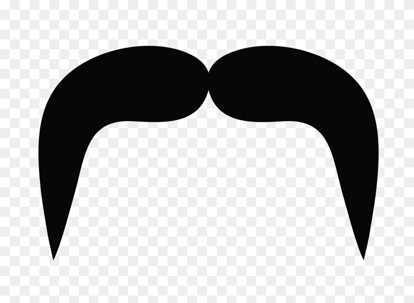 2000x1424 Collection Of Mustache Silhouette Clip Art Download Them And Try - Solve Clipart