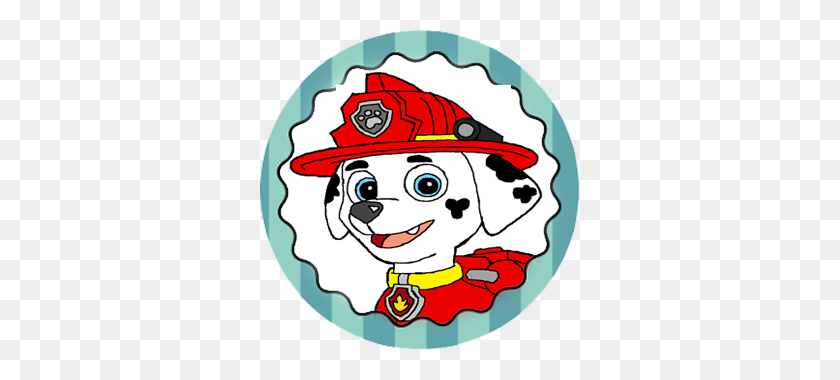 320x320 Collection Of Paw Patrol Downloads Download Them And Try To Solve - Paw Patrol Badge Clipart