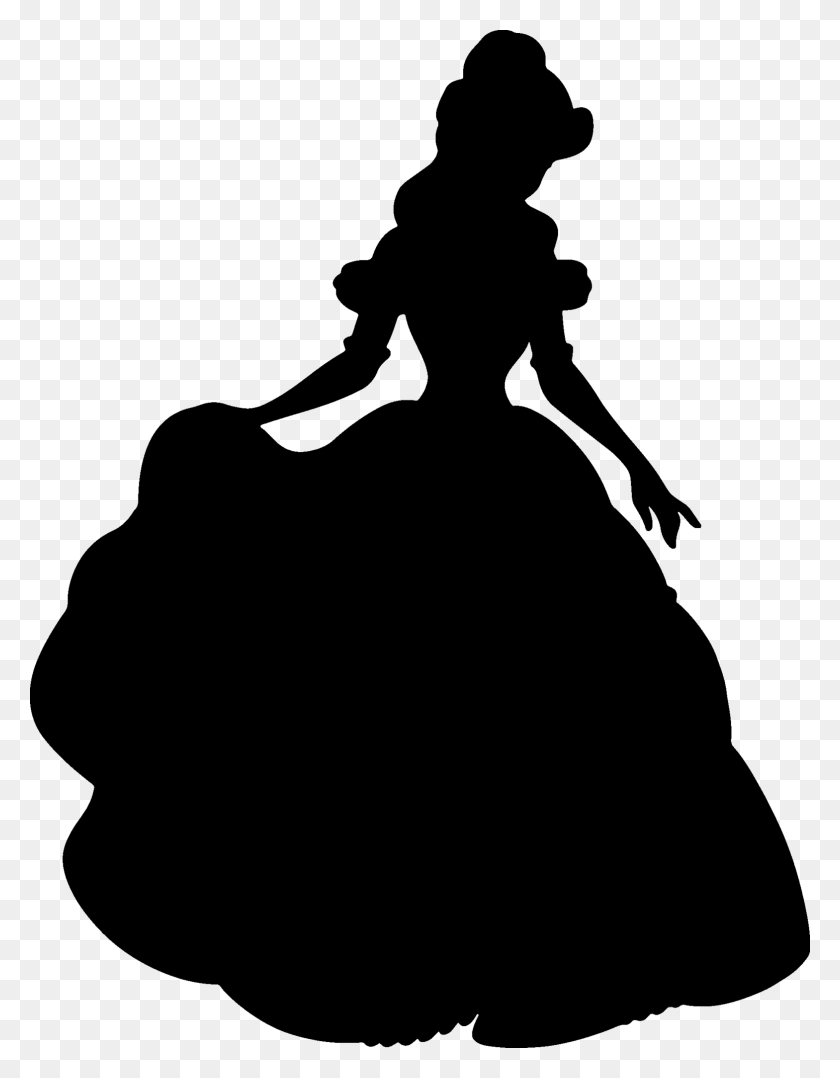 1569x2048 Коллекция Картинок Силуэтов Принцессы Скачать Их И Попробовать - Черно-Белый Клипарт Disney