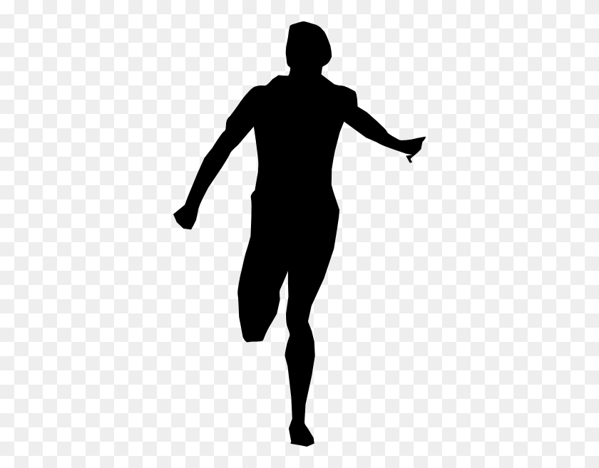 354x597 Collection Of Running Man Clipart Png High Quality Free - People Running Clipart