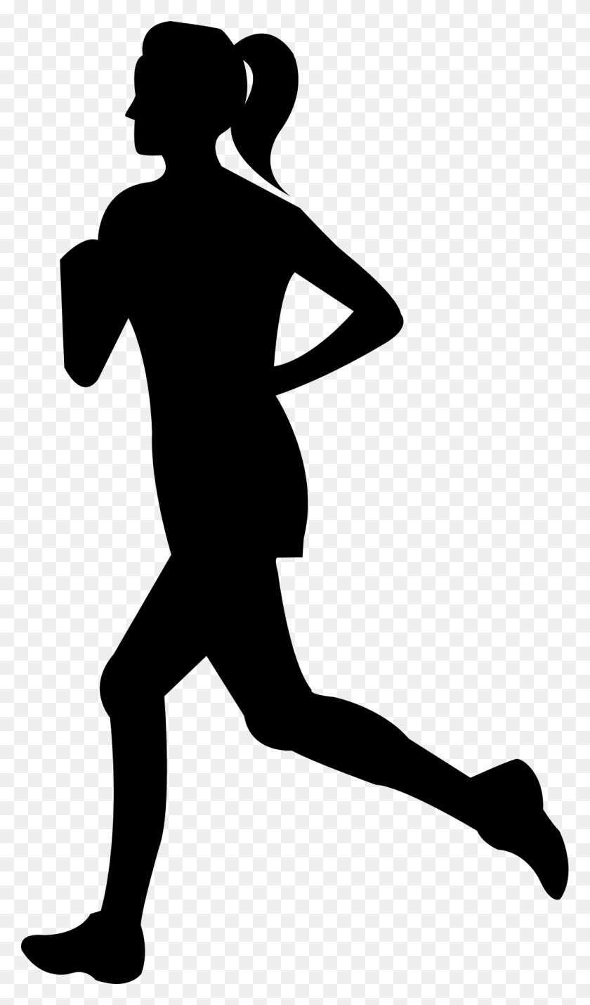 1087x1910 Collection Of Running Silhouette Clip Art Download Them And Try - Relay Race Clipart