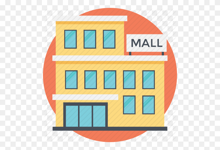 512x512 Collection Of Shopping Mall Clipart Png - Shopping Mall Clipart