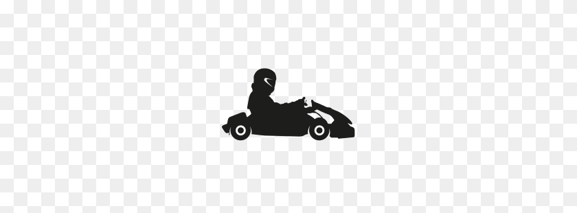 250x250 Collection Of Silhouette Go Karts Download Them And Try To Solve - Go Kart Clipart
