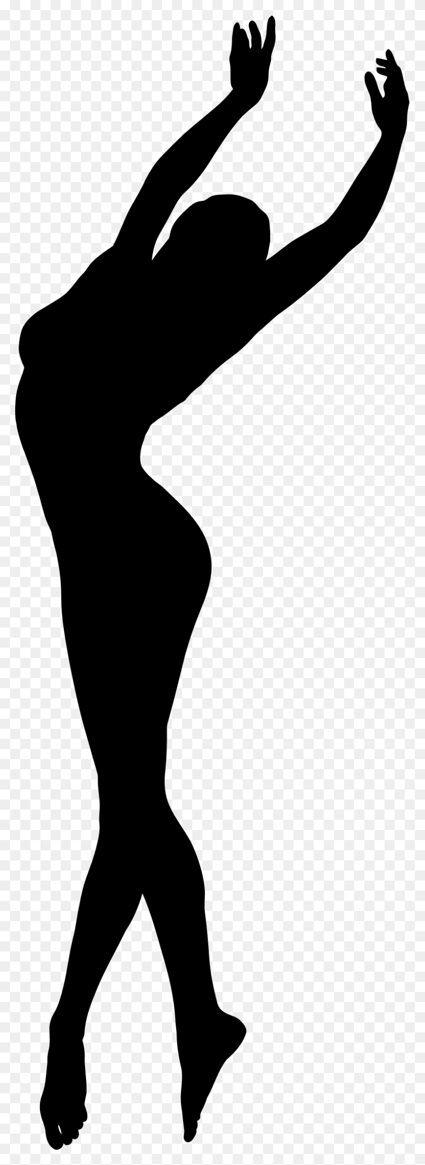 797x2291 Collection Of Silhouette Woman Dancing Download Them And Try - Lady Silhouette PNG