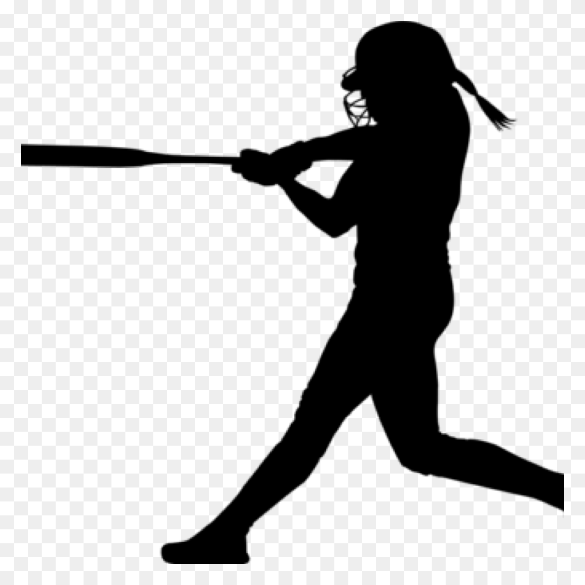 1024x1024 Collection Of Softball Player Silhouette Clipart Download Them - Softball Pitcher Clipart
