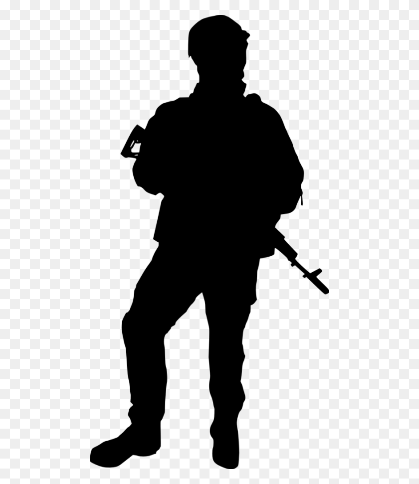 480x911 Collection Of Soldier Silhouette Clip Art Download Them And Try - Us Army Clipart