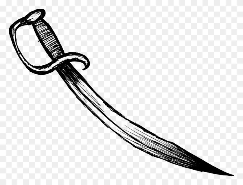 850x633 Collection Of Sword Drawing Download Them And Try To Solve - Swords PNG
