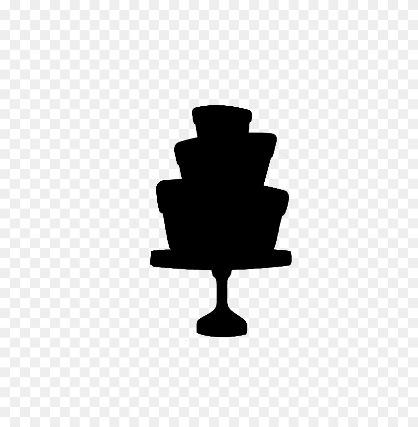 500x800 Collection Of Wedding Cake Silhouette Clip Art Download Them - Bride And Groom Clipart Black And White