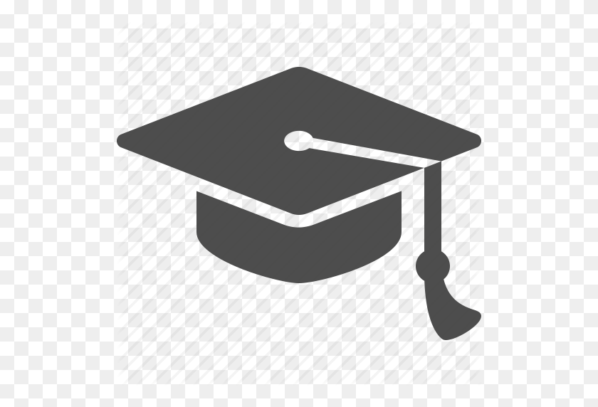 512x512 College, Education, Graduate, Graduation Cap, Hat, School - Graduation Cap Icon PNG