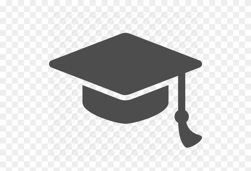 512x512 Universidad, Educación, Gorra De Graduación, Sombrero, Icono De La Universidad - Grad Cap Png