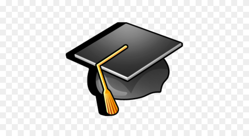 400x400 Sombrero De La Universidad, Diploma, Graduación, Sombrero, Icono De Estudiante - Diploma Png