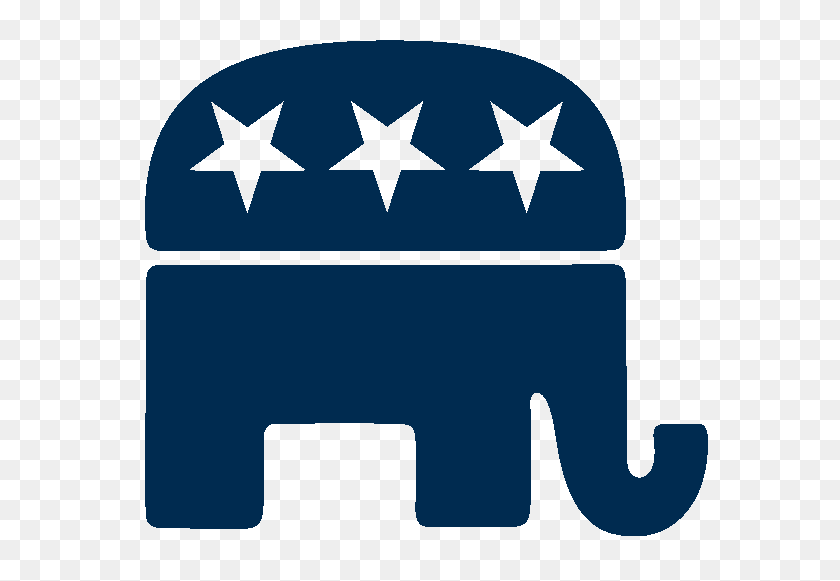 600x521 College Republicans Republican - Republican Elephant PNG