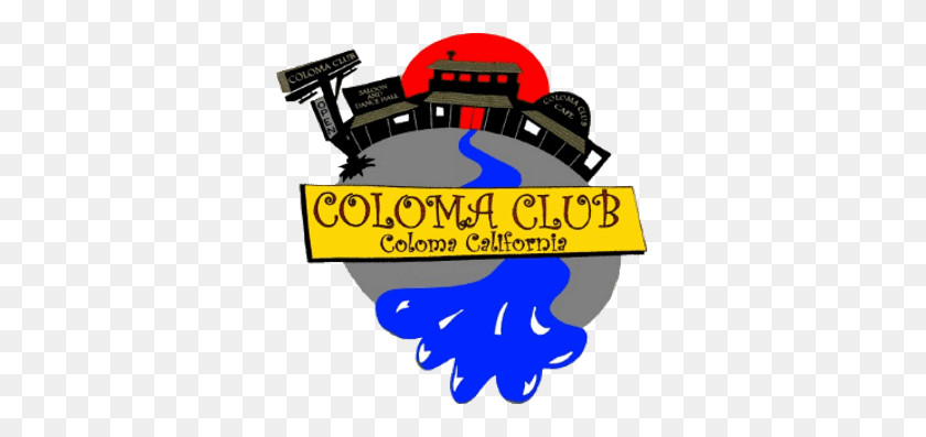339x337 Coloma Club - River Rafting Clipart