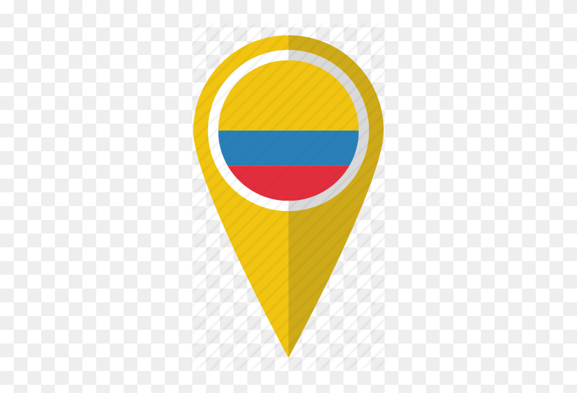 290x512 Colombia, Colombian, Country, Flag, Map Marker, National, Pn - Colombia Flag PNG