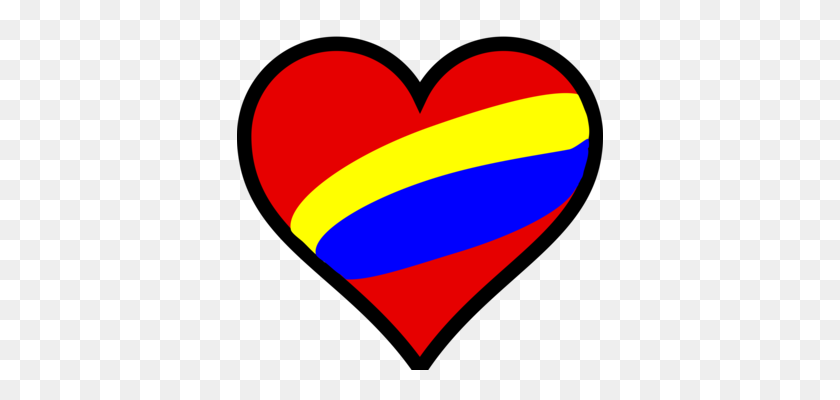366x340 Colombia National Football Team World Cup Colombian Football - Football With Heart Clipart