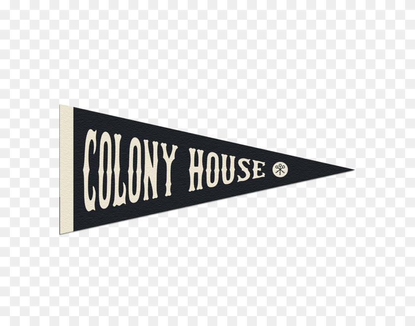 600x600 Colony House Pennant - Pennant PNG