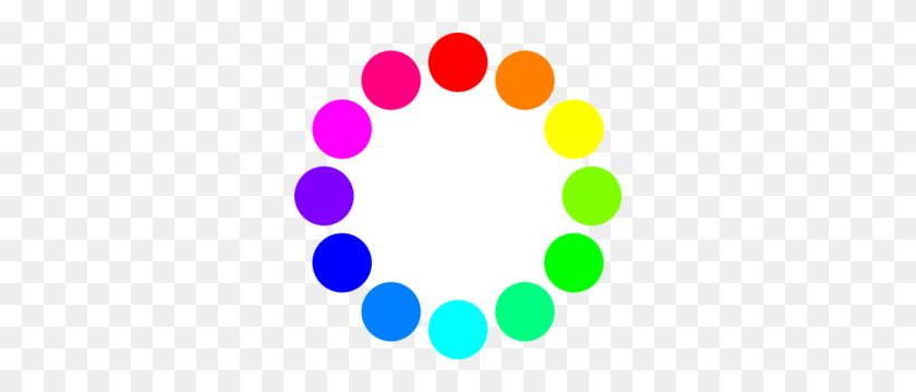 300x300 Color Circles Clip Art - Colors Clipart