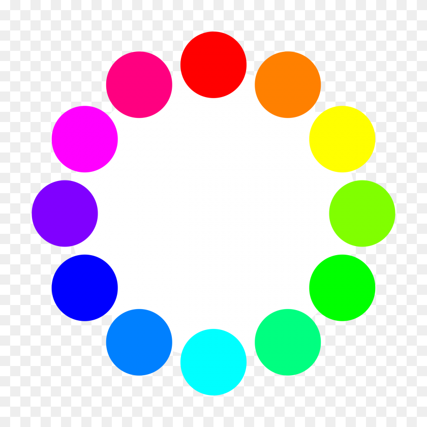 2400x2400 Color Circles Icons Png - Color PNG