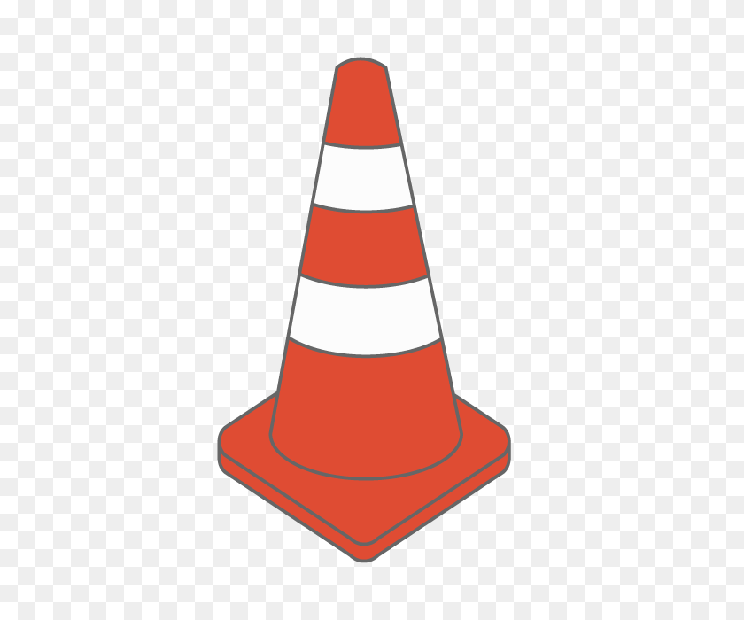 640x640 Color Cone Paul Safety Cone Construction Site Worker - Safety Cone Clip Art