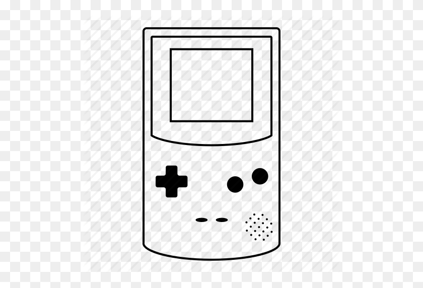 512x512 Цвет, Консоль, Контроллер, Игра, Gameboy, Gamer, Значок Видеоигры - Gameboy Color Png