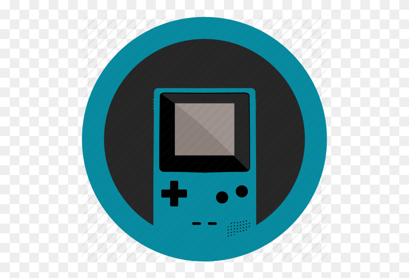 512x512 Color, Console, Emulator, Game, Gameboy, Mobile, Teal Icon - Gameboy Color PNG