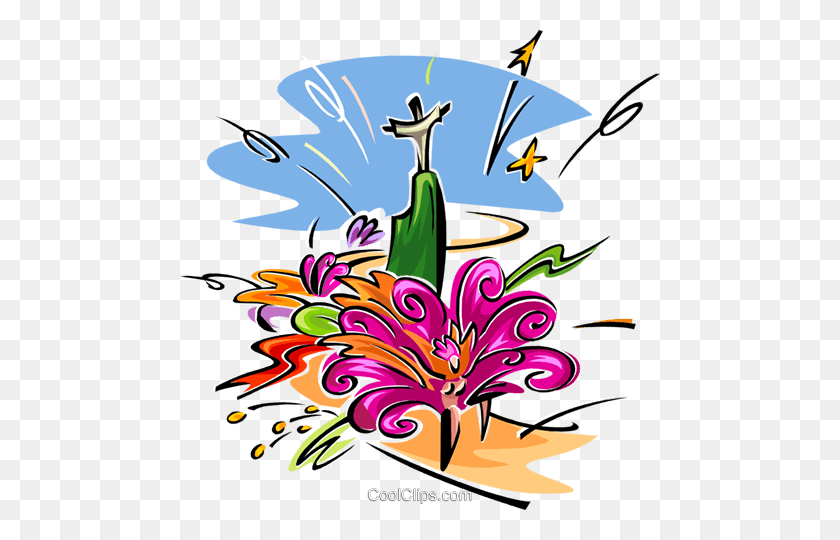 480x480 Color Explosion Royalty Free Vector Clip Art Illustration - Color Explosion PNG