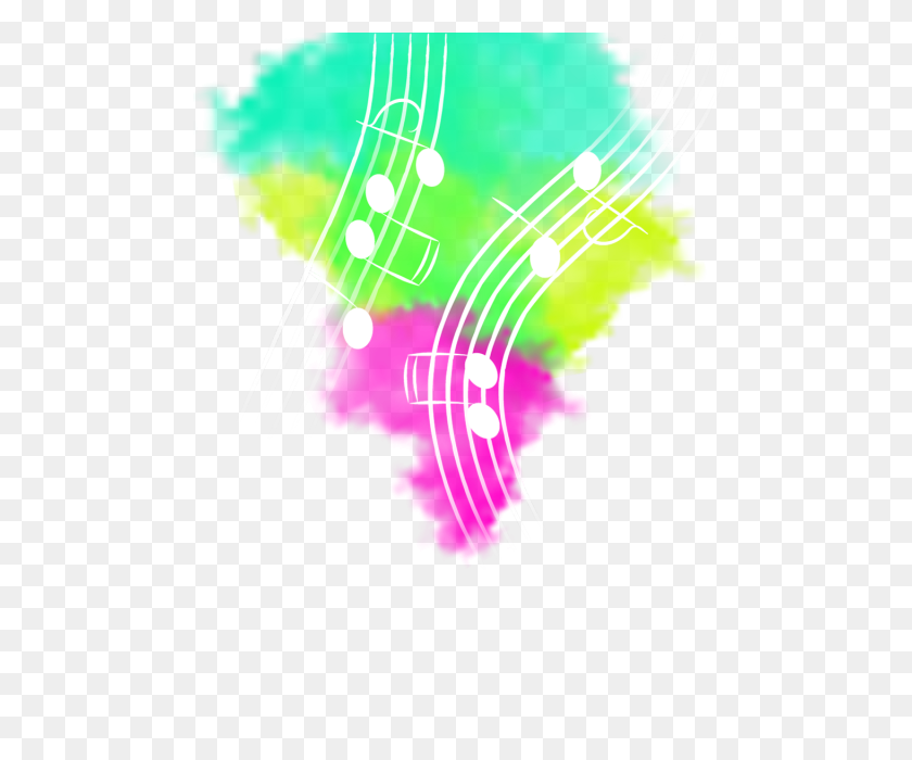 640x640 Color Explosion With Notes And Music, Music, Explosion, Color Png - Explosion Transparent PNG
